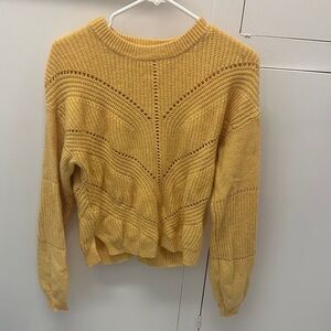 Marine Layer Yellow Knit Women's Sweater